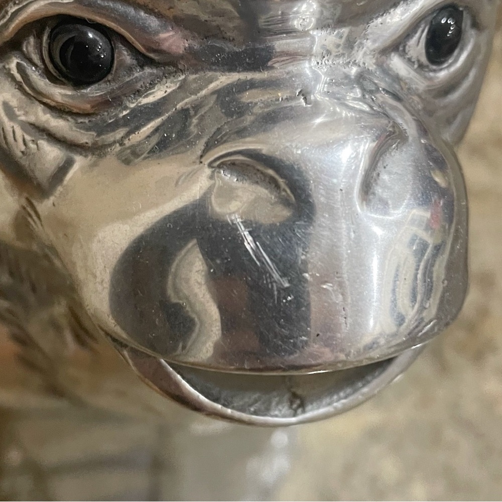 Arthur Court Designs Aluminum Monkey Pitcher 2003 - Picture 8 of 13